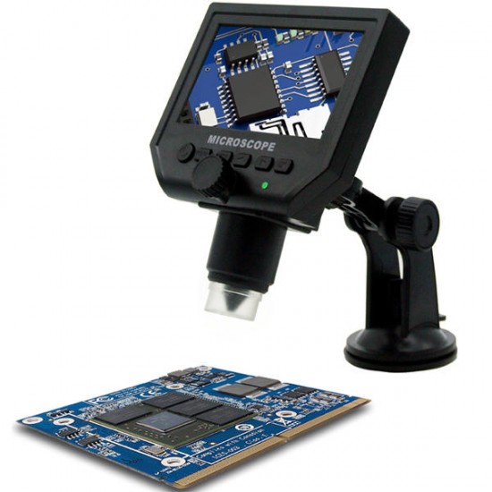 G600 Digital Portable 1-600X 3.6MP Microscope Continuous Magnifier G600 Digital Portable 1-600X 3.6MP Microscope Continuous Magnifier