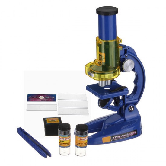 Nostalgic 100X 200X 450X Educational LED Classic Microscope Lab Microscope Nature Games