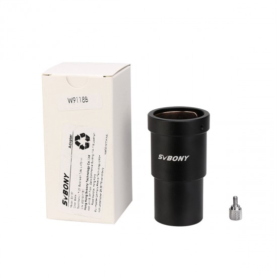 SV157 70mm 1.25'' Visual Extension Tube Eyepiece Adapter