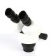 Stereo Microscope 3.5X - 90X Continuous Zoom Magnification + Big Aluminum Stand + 56 LED Ring Light + Lens