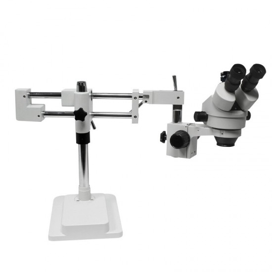 7X-45X Zoom Stereo Microscope for Laboratories Gemologists Engravers Collectors