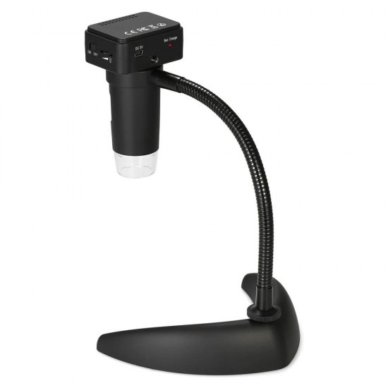 UM017B 200X Wireless Wi-Fi Digital Zoom Microscope 3.0MP Camera 6-LED Light Handheld Magnifying Glass Magnifier UM017B 200X Wireless Wi-Fi Digital Zoom Microscope 3.0MP Camera 6-LED Light Handheld Magnifying Glass Magnifier