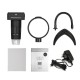 UM017B 200X Wireless Wi-Fi Digital Zoom Microscope 3.0MP Camera 6-LED Light Handheld Magnifying Glass Magnifier