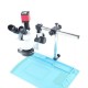 Upgraded New 20MP Microscope Camera Continuous Zoom 7~45X Stereo Microscope+HD/VGA Microscope Camera+56 LED Light+Universal Bracket+ Mat Upgraded New 20MP Microscope Camera Continuous Zoom 7~45X Stereo Microscope+HD/VGA Microscope Camera+56 LED Light+Universal Bracket+ Mat