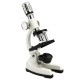 Zoom Microscope Kit Lab 400X-600X-1200X Magnification Beginner For Kids Students