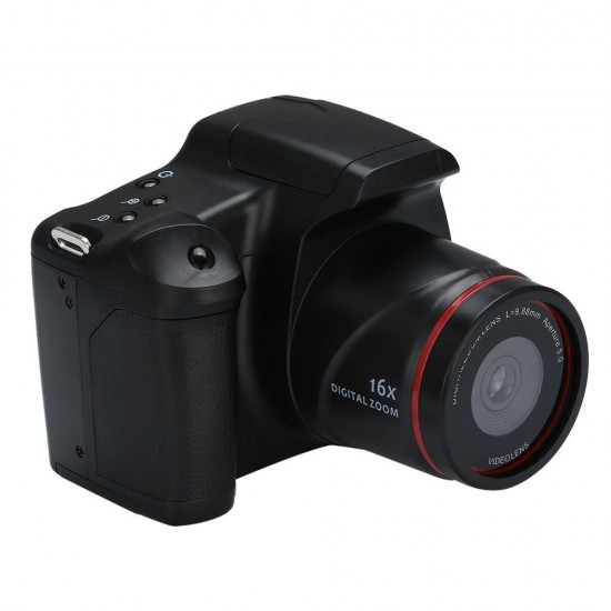 16MP 1080P 16X Zoom 2.4 Inch TFT Screen Anti-shake Digital Camera with Built-in Microphone