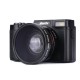 CDR2 24MP 1080P 4X Digital Zoom Camera with 3 Inch Rotatable TFT Screen 52mm Wide Angle Lens