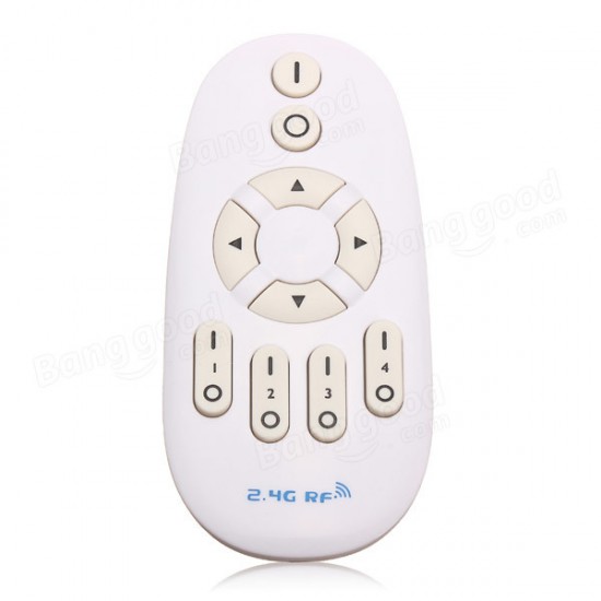 2.4G Remote Control For Color Temperature Adjustable Dimmable Bulb