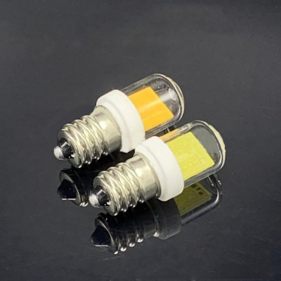 AC220-240V Dimmable E12 COB LED Bulb Replace Halogen Lighting Lights Spotlight Chandelier Lamp