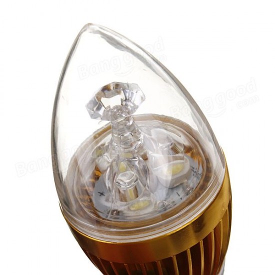 Dimmable E14 6W LED White Warm White LED Candle Light Bulb 220V