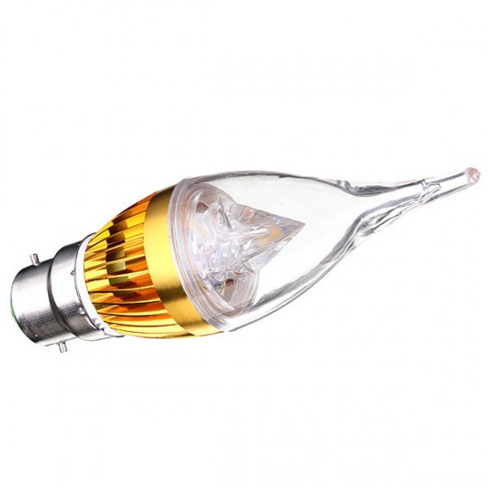 Dimmable E27 E14 E12 B22 4.5W 220V LED Chandelier Candle Light Bulb Dimmable E27 E14 E12 B22 4.5W 220V LED Chandelier Candle Light Bulb