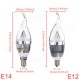 Dimmable E27 E14 E12 B22 4.5W 220V Silver Cover LED Candle Light Bulb Dimmable E27 E14 E12 B22 4.5W 220V Silver Cover LED Candle Light Bulb