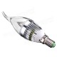 Dimmable E27 E14 E12 B22 4.5W 220V Silver Cover LED Candle Light Bulb Dimmable E27 E14 E12 B22 4.5W 220V Silver Cover LED Candle Light Bulb