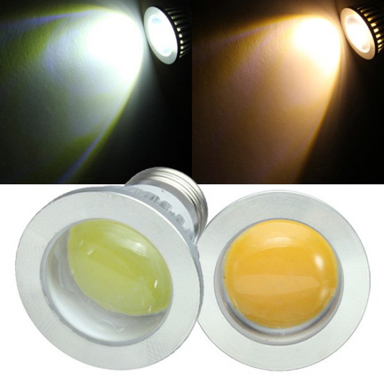 Dimmable E27 LED Bulbs 5W COB 220V Warm White/White Spotlightt