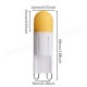 Dimmable G9 3W AC 200-240V White/Warm White LED COB Ceramic Bulb