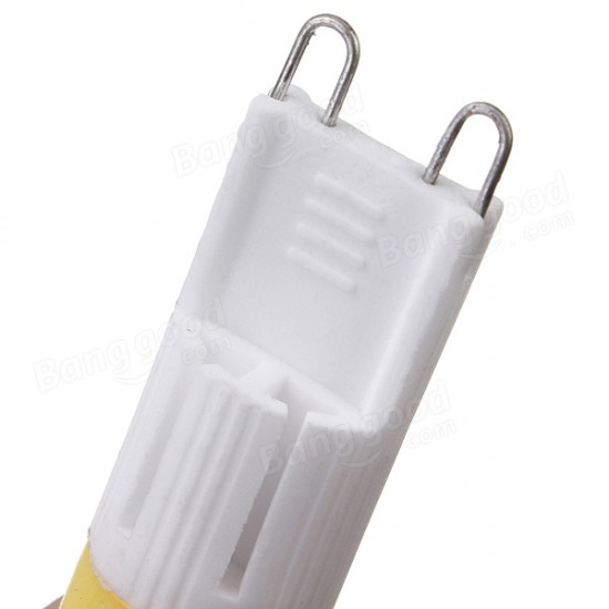 Dimmable G9 3W AC 200-240V White/Warm White LED COB Ceramic Bulb