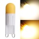 Dimmable G9 3W AC 200-240V White/Warm White LED COB Ceramic Bulb