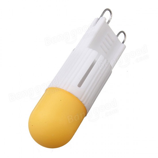 Dimmable G9 3W AC 200-240V White/Warm White LED COB Ceramic Bulb