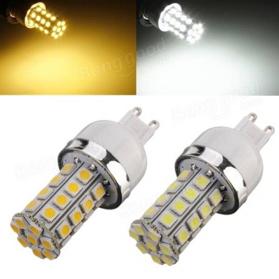 Dimmable G9 Cool/Warm White 4.5W 5050 SMD 36LED Corn Bulb 220-240V