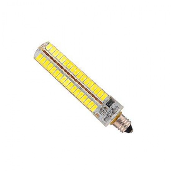 E11 7W Dimmable SMD5730 Warm White Pure White 136LEDs Corn Light Bulb AC110/220V E11 7W Dimmable SMD5730 Warm White Pure White 136LEDs Corn Light Bulb AC110/220V