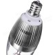 E12 4.5W 500-550lm Dimmable LED Candle Light Bulb Silver AC 220V