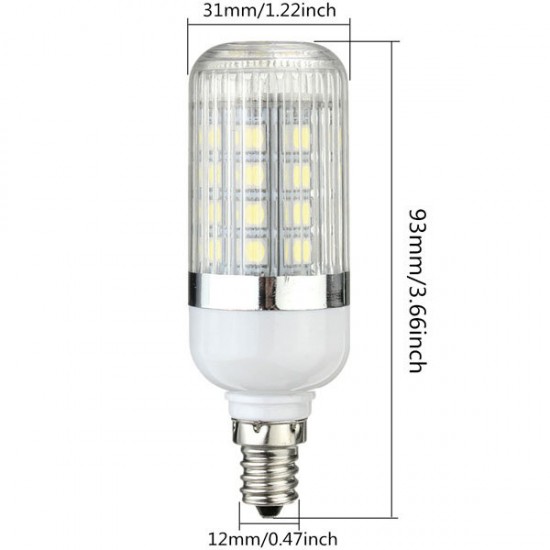 E12 Dimmable 4.5W 36 SMD 5050 LED Corn Light Bulb Lamp 110V E12 Dimmable 4.5W 36 SMD 5050 LED Corn Light Bulb Lamp 110V
