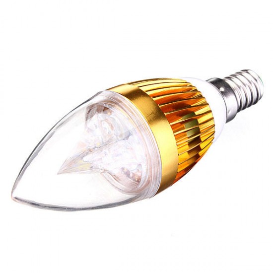 E12 E14 E27 B22 Dimmable 3W LED Chandelier Candle Light Bulb 220V E12 E14 E27 B22 Dimmable 3W LED Chandelier Candle Light Bulb 220V