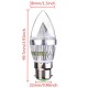 E12 E14 E27 B22 Dimmable 9W LED Chandelier Candle Light Bulb 220V E12 E14 E27 B22 Dimmable 9W LED Chandelier Candle Light Bulb 220V