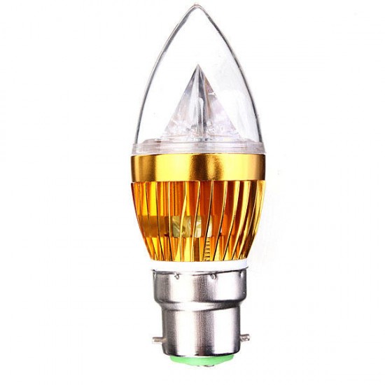 E12 E14 E27 B22 Dimmable 9W LED Chandelier Candle Light Bulb 220V