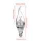 E14 3W Dimmable 300-330LM LED Chandelier Candle Light Bulb 220V