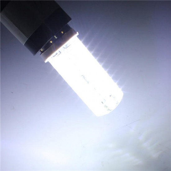 E14 5W Silica 72 3014 SMD LED Corn Lamp Dimmable Warm Pure White Light Bulb 220V