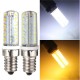 E14 5W Silica 72 3014 SMD LED Corn Lamp Dimmable Warm Pure White Light Bulb 220V