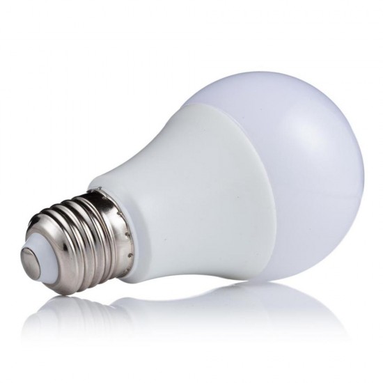 E27 12W Non-dimmable Pure White Constant Current 14 LED Globe Bulb for Indoor Home Use AC175-265V