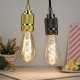 E27 4W ST64 Edison Dimmable Clear Gold Warm White Retro Edison LED Light Bulb AC110-130V AC220-240V E27 4W ST64 Edison Dimmable Clear Gold Warm White Retro Edison LED Light Bulb AC110-130V AC220-240V