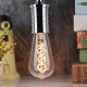 E27 4W ST64 Edison Dimmable Clear Gold Warm White Retro Edison LED Light Bulb AC110-130V AC220-240V E27 4W ST64 Edison Dimmable Clear Gold Warm White Retro Edison LED Light Bulb AC110-130V AC220-240V