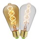 E27 4W ST64 Edison Dimmable Clear Gold Warm White Retro Edison LED Light Bulb AC110-130V AC220-240V E27 4W ST64 Edison Dimmable Clear Gold Warm White Retro Edison LED Light Bulb AC110-130V AC220-240V