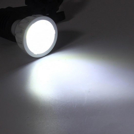 E27 7W Dimmable Par 20 LED COB White Shell Spot Light Bulb Lamp for Home Decoration AC110V