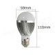 E27 Dimmable 6W Warm White/White AC 220V LED Globe Light Bulbs