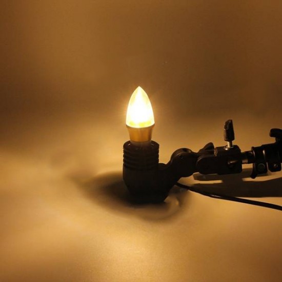E27/E14/E12/B22/B15 Dimmable LED Bulb 3W SMD 2835 Chandelier Candle Light Lamp AC 220V E27/E14/E12/B22/B15 Dimmable LED Bulb 3W SMD 2835 Chandelier Candle Light Lamp AC 220V
