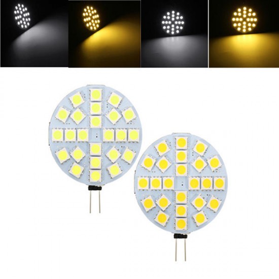 G4 3W Dimmable SMD5050 24LEDs Warm White Pure White Ligth Bulb DC12V G4 3W Dimmable SMD5050 24LEDs Warm White Pure White Ligth Bulb DC12V
