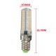 G4/G9/E11/E12/E14/E17/BA15D Dimmable LED Bulb 4W 80 SMD 4014 Corn Light Lamp AC 110V