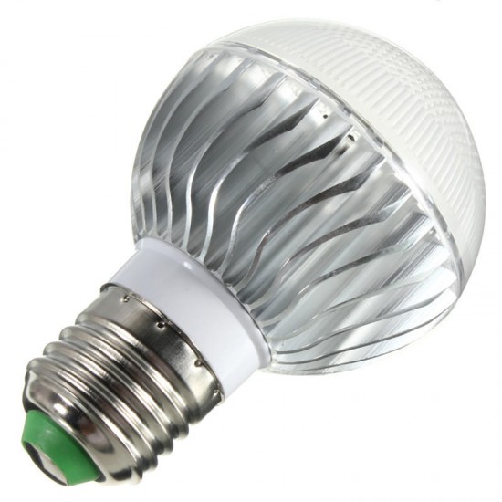 Dimmable E27 3W RGB LED Light Bulb 16 Colors Changing Lamp + IR Remote Control AC85V~265V Dimmable E27 3W RGB LED Light Bulb 16 Colors Changing Lamp + IR Remote Control AC85V~265V