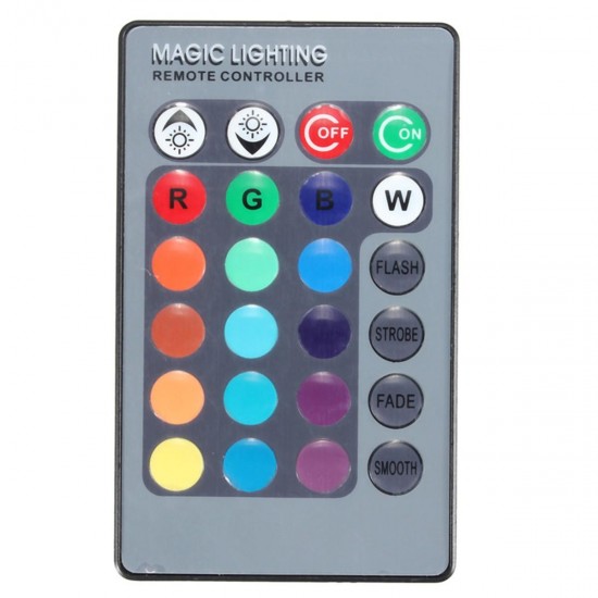 Dimmable E27 3W RGB LED Light Bulb 16 Colors Changing Lamp + IR Remote Control AC85V~265V Dimmable E27 3W RGB LED Light Bulb 16 Colors Changing Lamp + IR Remote Control AC85V~265V