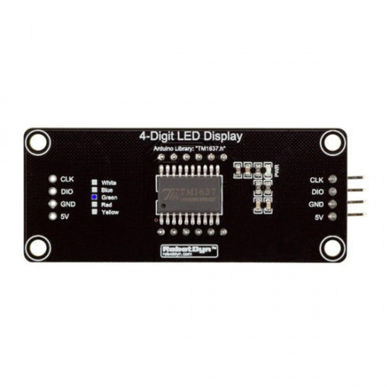 0.56 Inch LED Display Tube 4-Digit 7-segments Module for Arduino - products that work with official Arduino boards