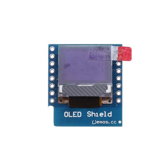 0.66 Inch OLED Display Shield For D1 Mini 64X48 IIC I2C 0.66 Inch OLED Display Shield For D1 Mini 64X48 IIC I2C