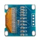 0.96 Inch 4Pin IIC I2C SSD136 128x64 DC 3V-5V Blue OLED Display Module