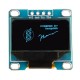 0.96 Inch 4Pin IIC I2C SSD136 128x64 DC 3V-5V Blue OLED Display Module 0.96 Inch 4Pin IIC I2C SSD136 128x64 DC 3V-5V Blue OLED Display Module