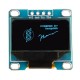 0.96 Inch 4Pin IIC I2C SSD136 128x64 DC 3V-5V Blue OLED Display Module