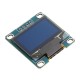 0.96 Inch 4Pin IIC I2C SSD136 128x64 DC 3V-5V Blue OLED Display Module