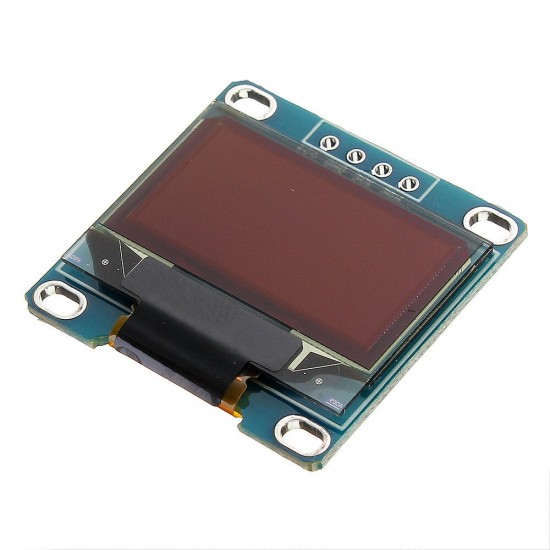 0.96 Inch 4Pin IIC I2C SSD136 128x64 DC 3V-5V Blue OLED Display Module